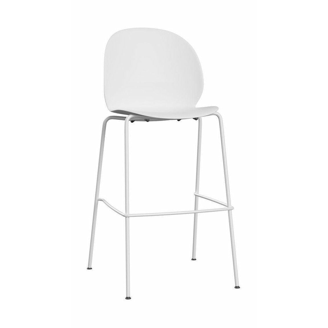 [product_category]-Fritz Hansen N02 Recycle High Bar Stool, Off White/Off White-Fritz Hansen-N02-50-Off-White-Off-White-FRI-1