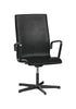 Fritz Hansen Oxford 3293 T křeslo pět základny ARM Black Lacquered/Grace, černá