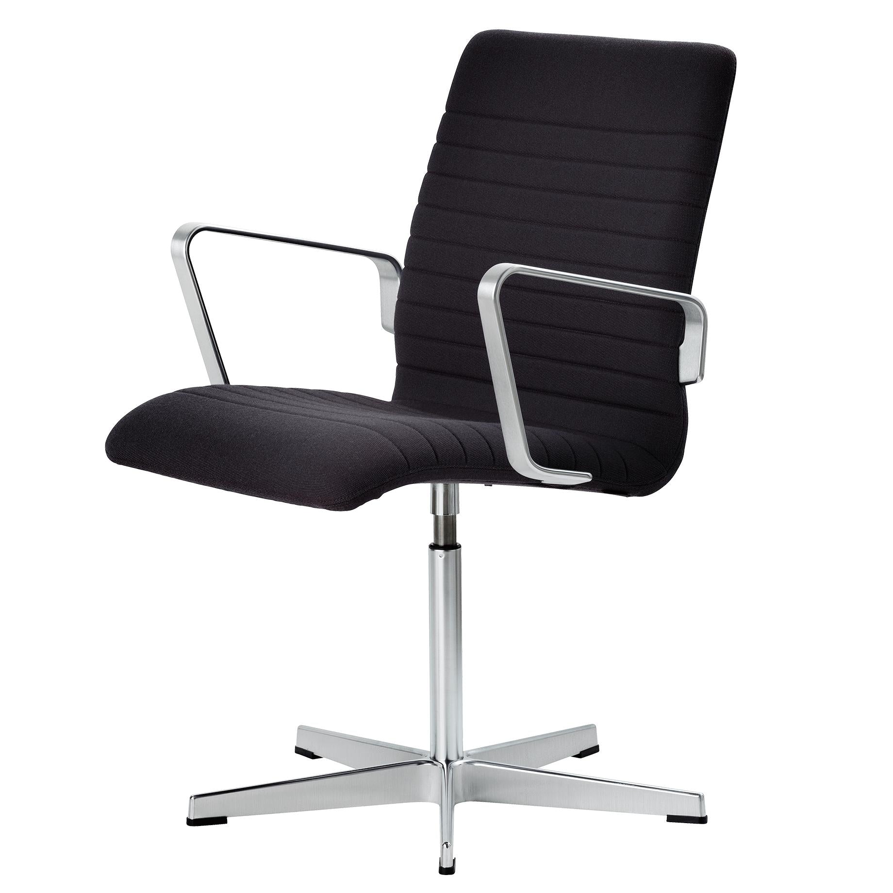 [product_category]-Fritz Hansen Oxford Premium Armchair Fabric Low Backrest, Rime Brown-Fritz Hansen-3271P-691-FRI-1