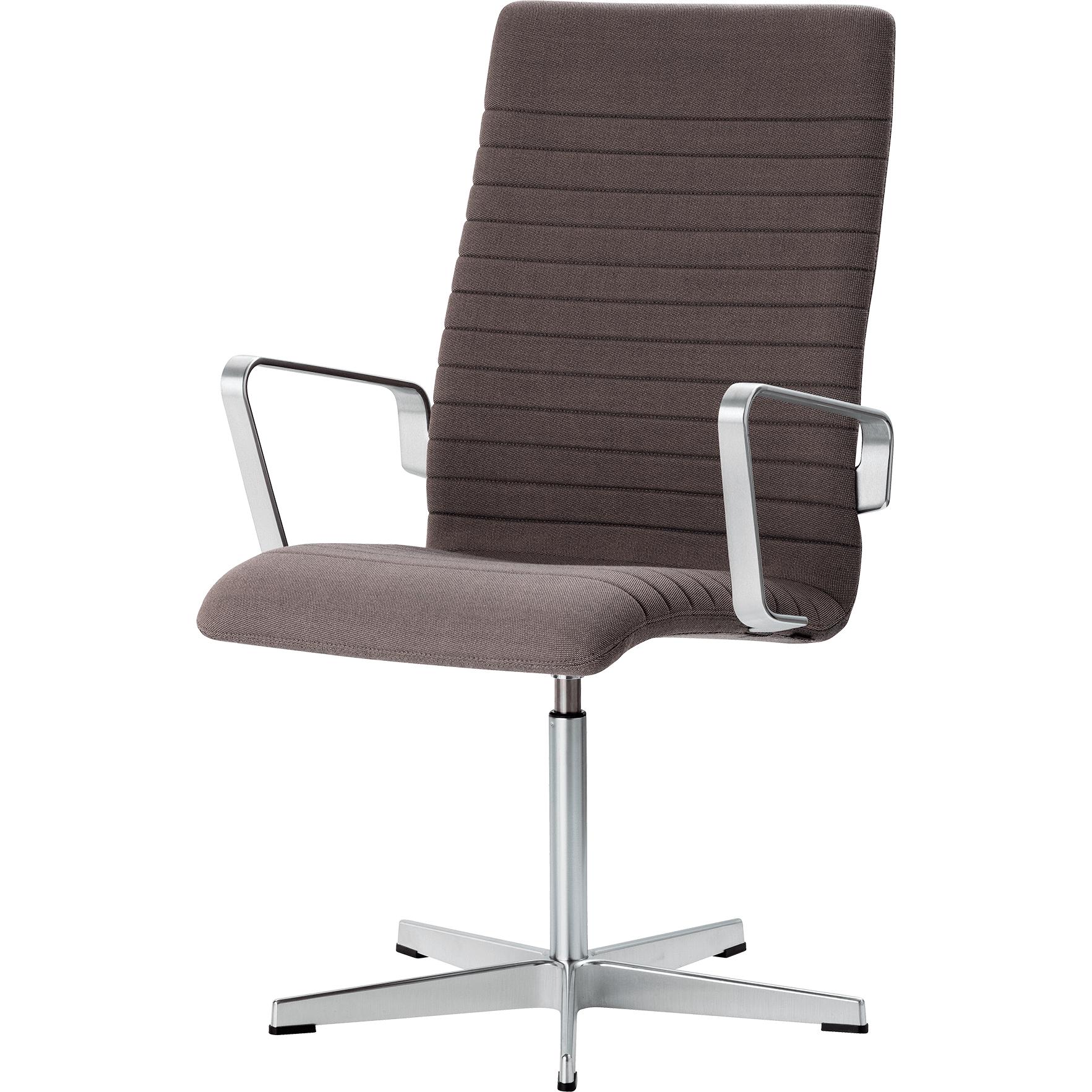 [product_category]-Fritz Hansen Oxford Premium Armchair Fabric Middle Backrest, Rime Beige-Fritz Hansen-3273P-641-FRI-1