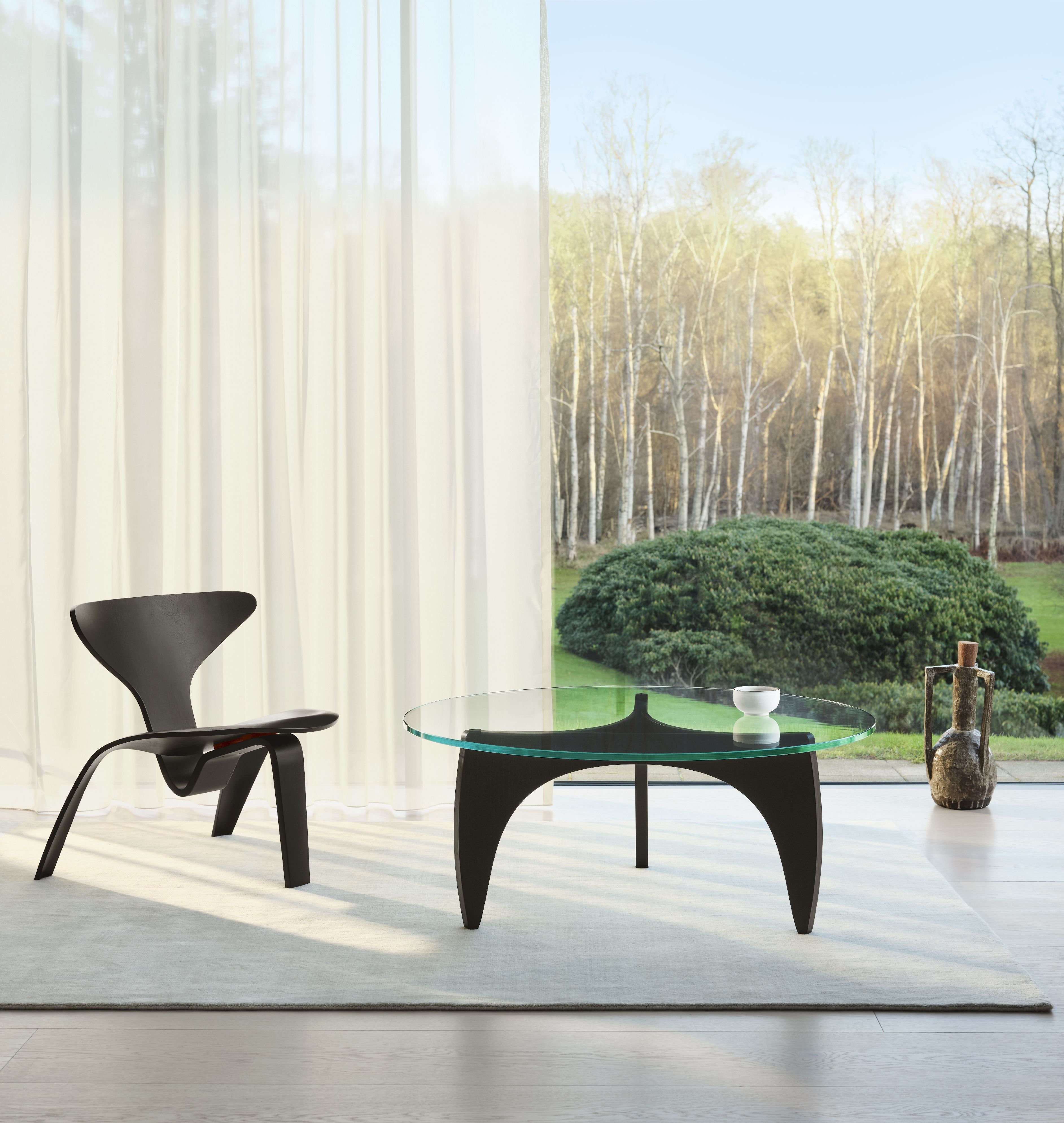 [product_category]-Fritz Hansen Pk0 A Lounge Chair, Black-Fritz Hansen-PK0-A-BlackAsh-FRI-13
