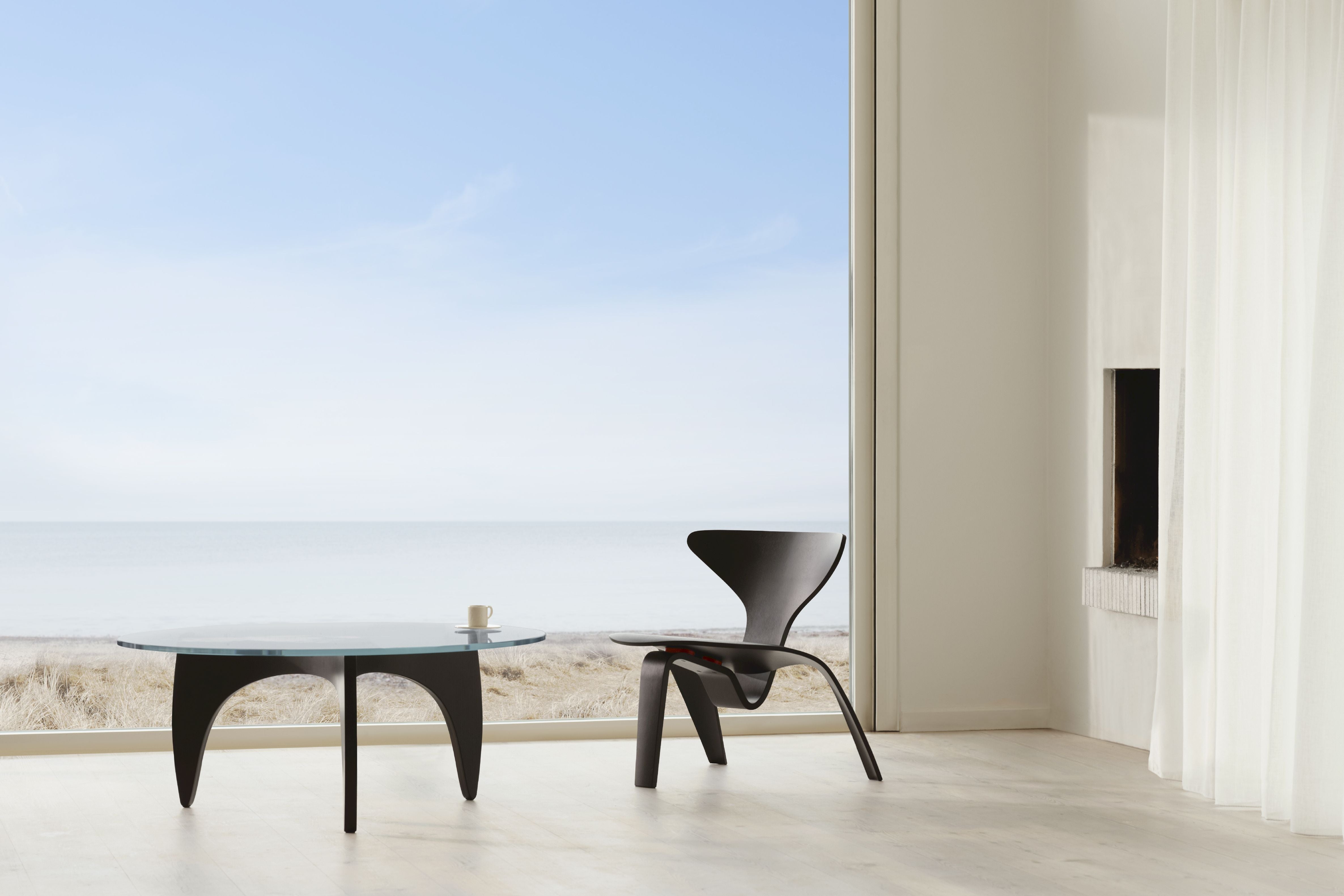 [product_category]-Fritz Hansen Pk0 A Lounge Chair, Black-Fritz Hansen-PK0-A-BlackAsh-FRI-14