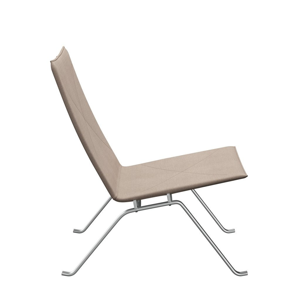 [product_category]-Fritz Hansen Pk22 Lounge Chair, Canvas Canvas Nature-Fritz Hansen-PK22-CANNA-SBSS-FRI-3