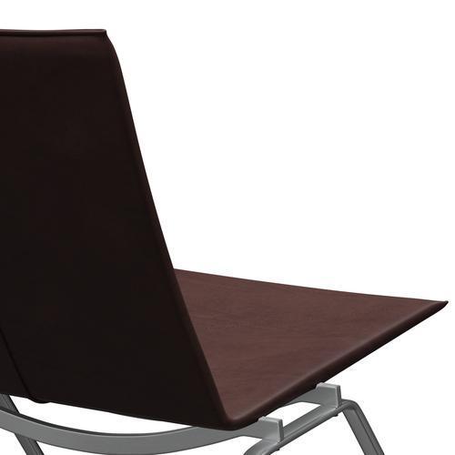 [product_category]-Fritz Hansen Pk22 Lounge Chair, Embrace Chocolate-Fritz Hansen-PK22-SECHOC-SBSS-FRI-6