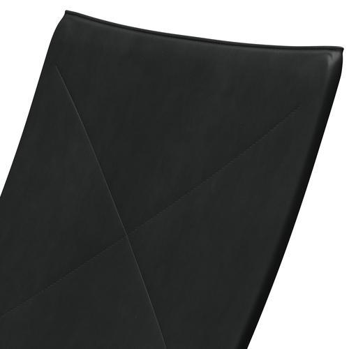 [product_category]-Fritz Hansen Pk22 Lounge Chair, Grace Black-Fritz Hansen-PK22-ELBLA-SBSS-FRI-5