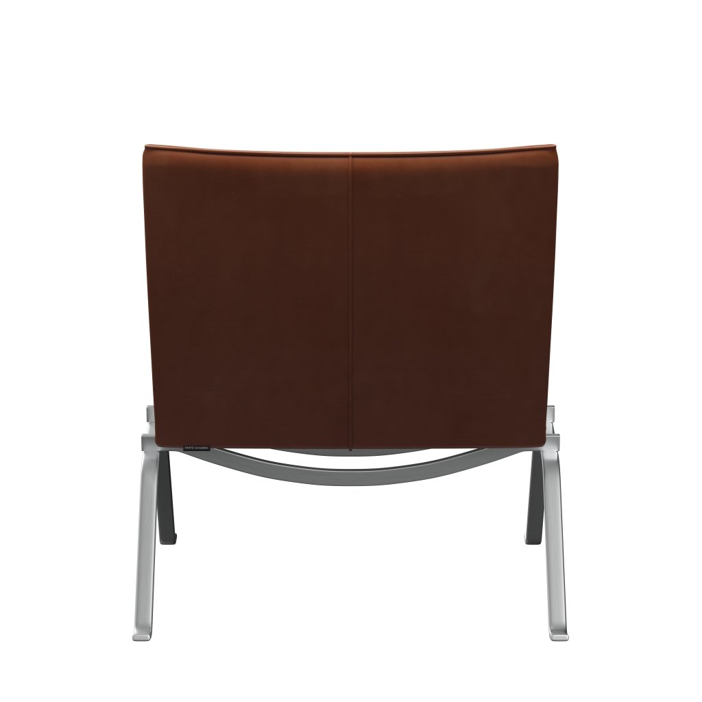 [product_category]-Fritz Hansen Pk22 Lounge Chair, Grace Walnut-Fritz Hansen-PK22-ELWAL-SBSS-FRI-4