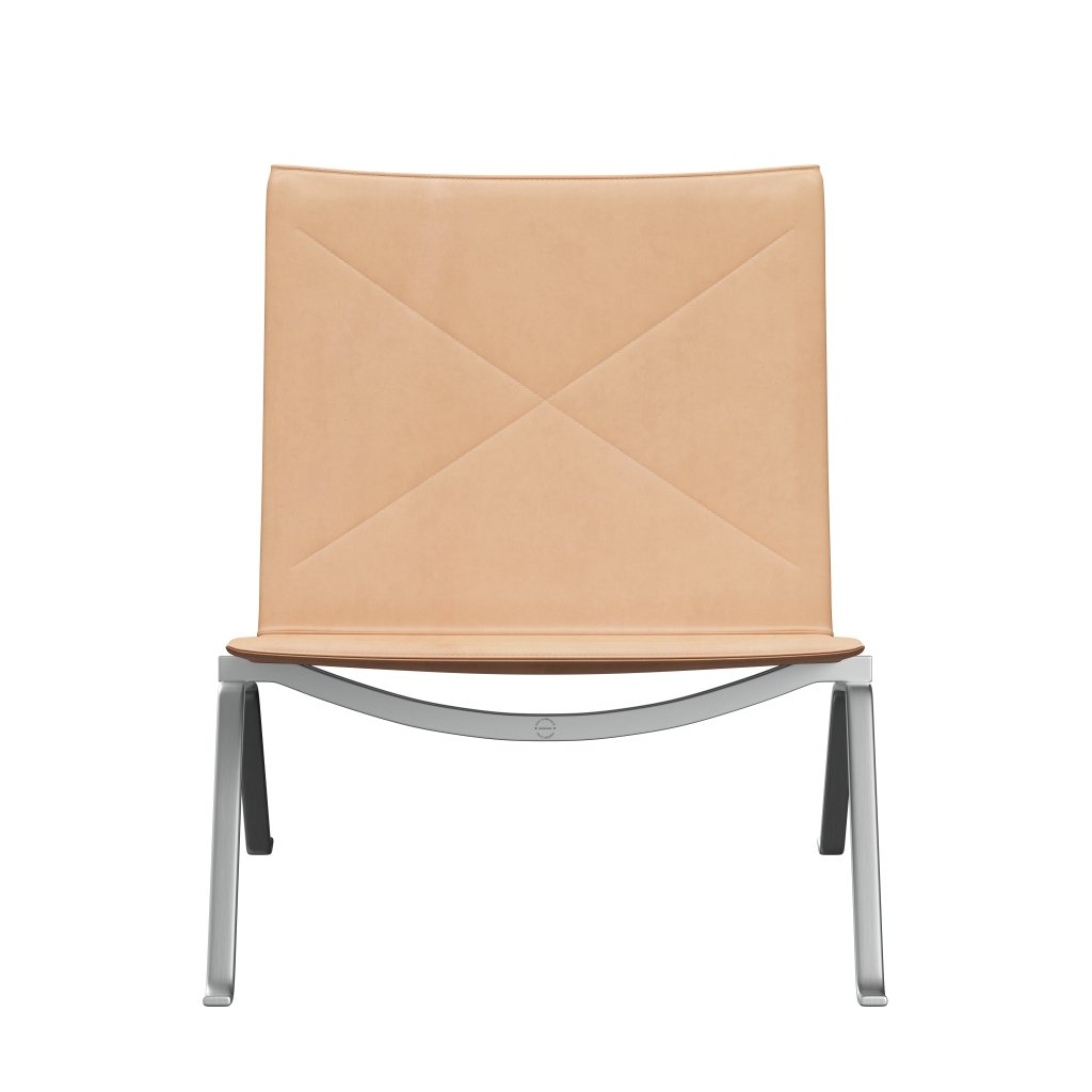 [product_category]-Fritz Hansen Pk22 Lounge Chair, Nature Nature-Fritz Hansen-PK22-NATUR-SBSS-FRI-2