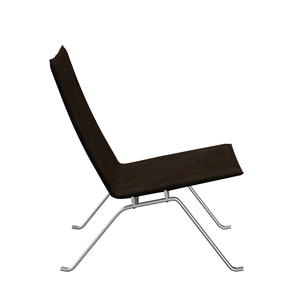 [product_category]-Fritz Hansen Pk22 Lounge Chair, Royal Nubuck Havana-Fritz Hansen-PK22-HAVANA-SBSS-FRI-3