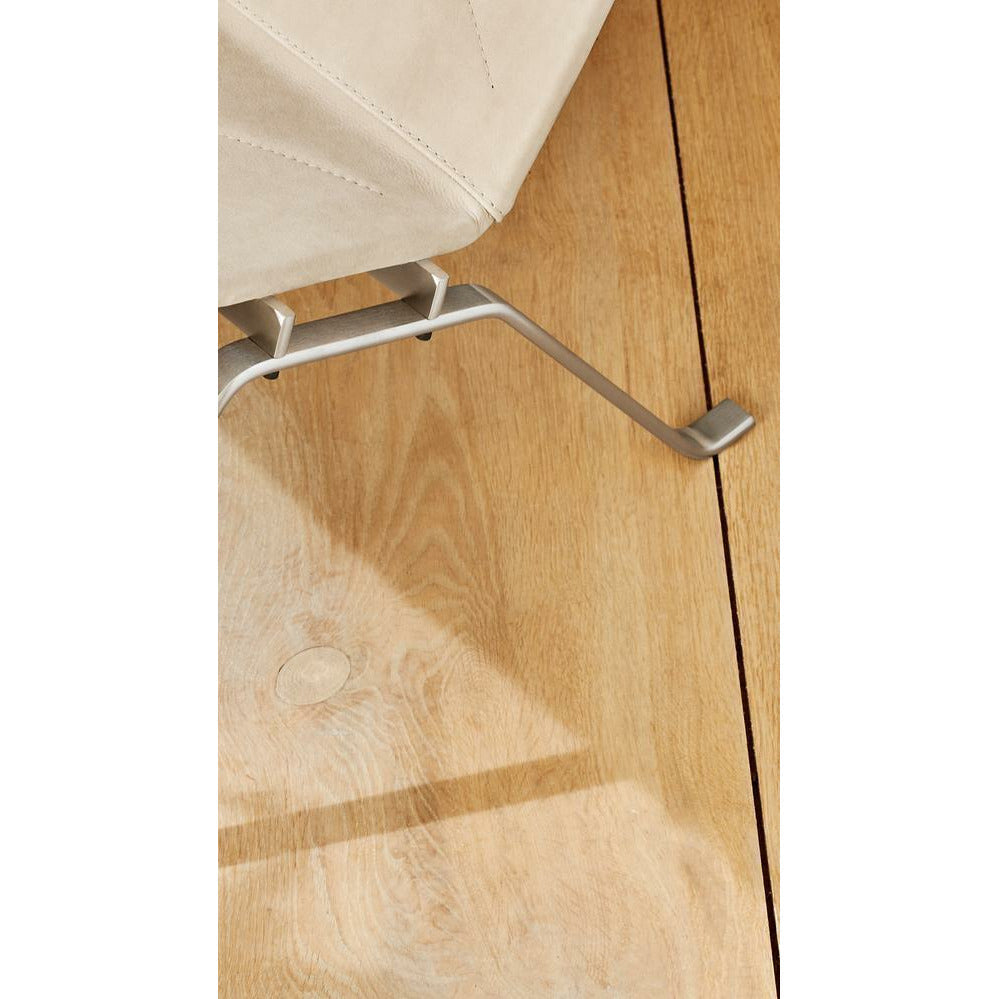 [product_category]-Fritz Hansen Pk22 Lounge Chair Special Edition Royal Nubuck Leather, Ecru-Fritz Hansen-PK22-ANIVERSARY-ROYALNUBUCK-ECRU-FRI-4