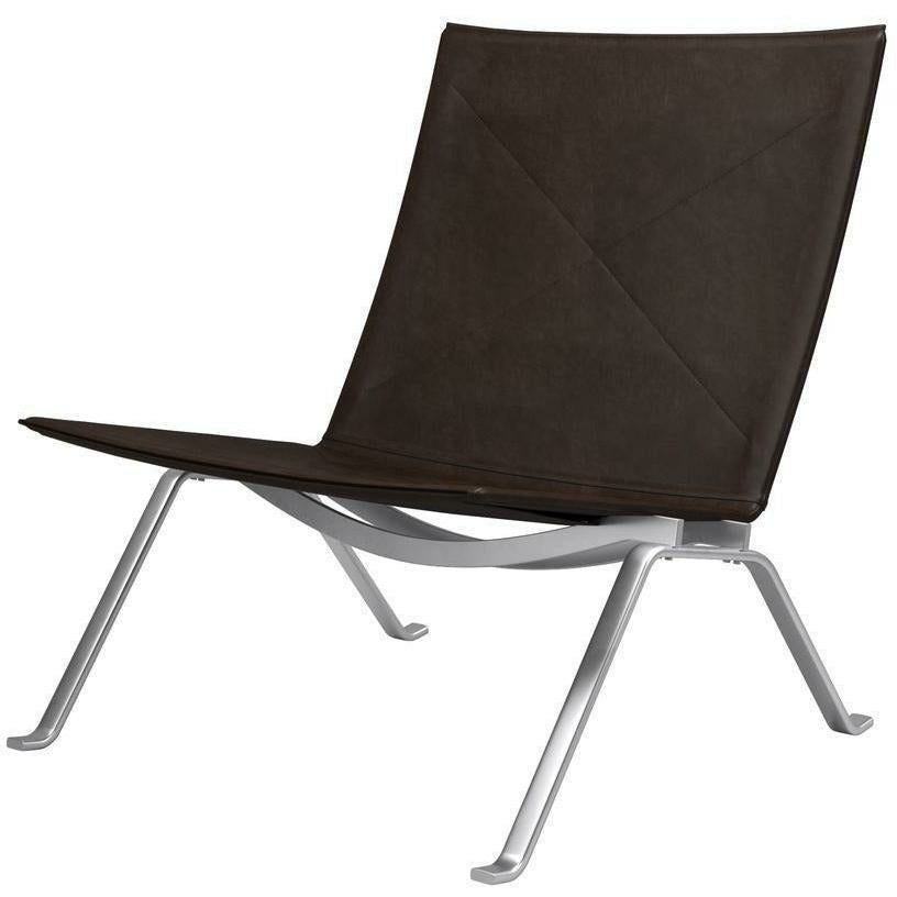 [product_category]-Fritz Hansen Pk22 Lounge Chair Special Edition Royal Nubuck Leather, Havana-Fritz Hansen-PK22-ANIVERSARY-ROYALNUBUCK-HAVANA-FRI-1