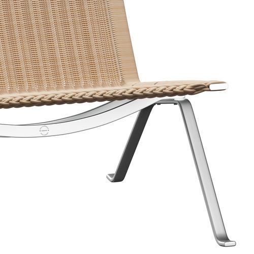 [product_category]-Fritz Hansen Pk22 W Lounge Chair, Rattan-Fritz Hansen-PK22W-WICKR-SBSS-FRI-7