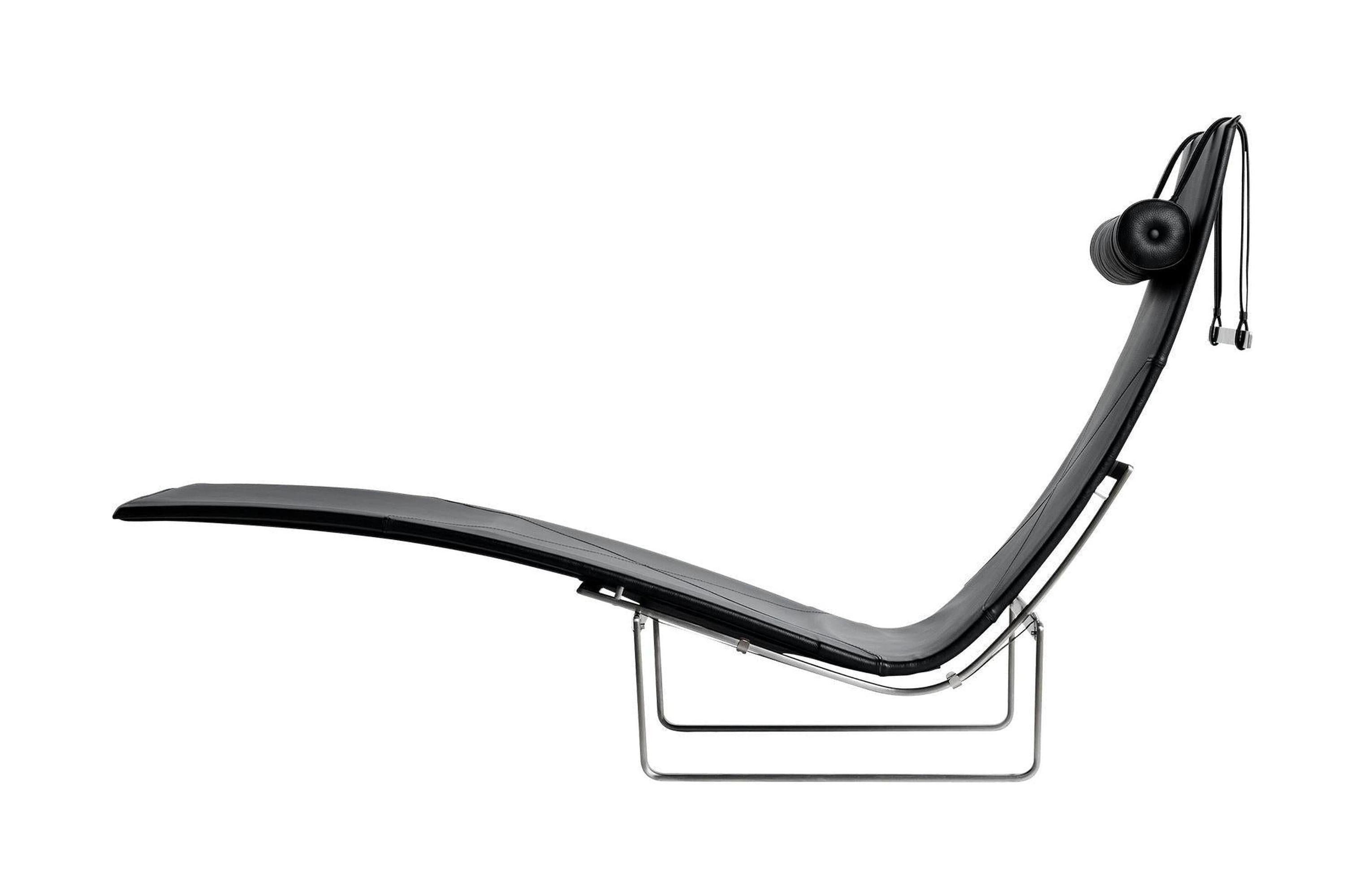 [product_category]-Fritz Hansen Pk24 Lounge Chair Leather, Elegance Black-Fritz Hansen-PK24-elegance black-FRI-1