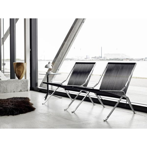 [product_category]-Fritz Hansen Pk25 Lounge Chair, Black-Fritz Hansen-PK25-sort-FRI-2