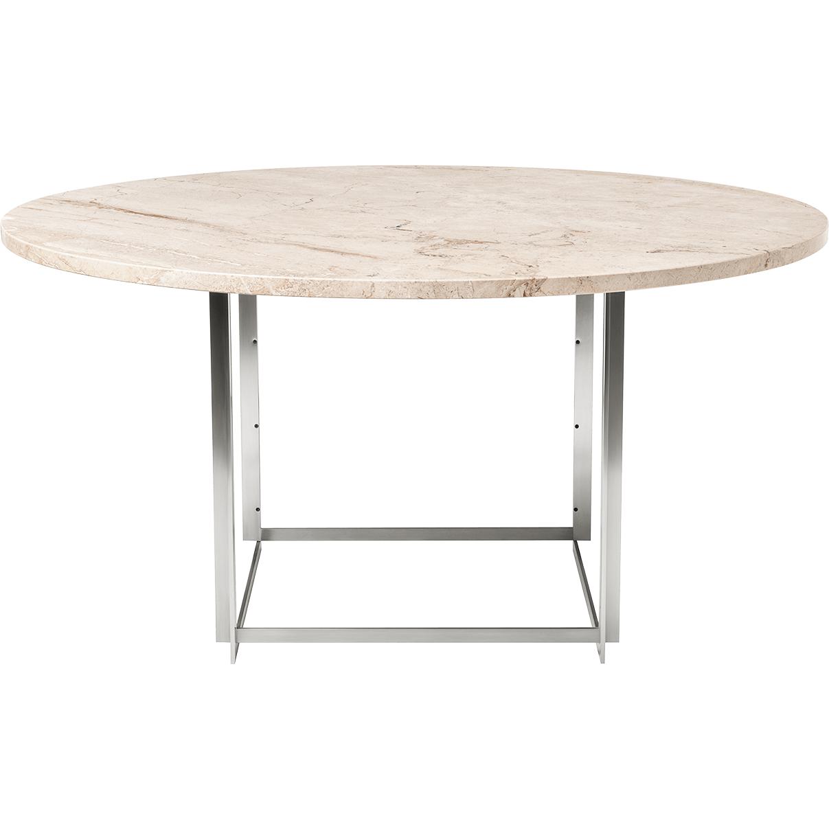 [product_category]-Fritz Hansen Pk54 Table, Beige-Fritz Hansen-PK54-beige-FRI-1