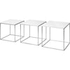 Fritz Hansen Pk71™ Set Tables 3 Parts, White