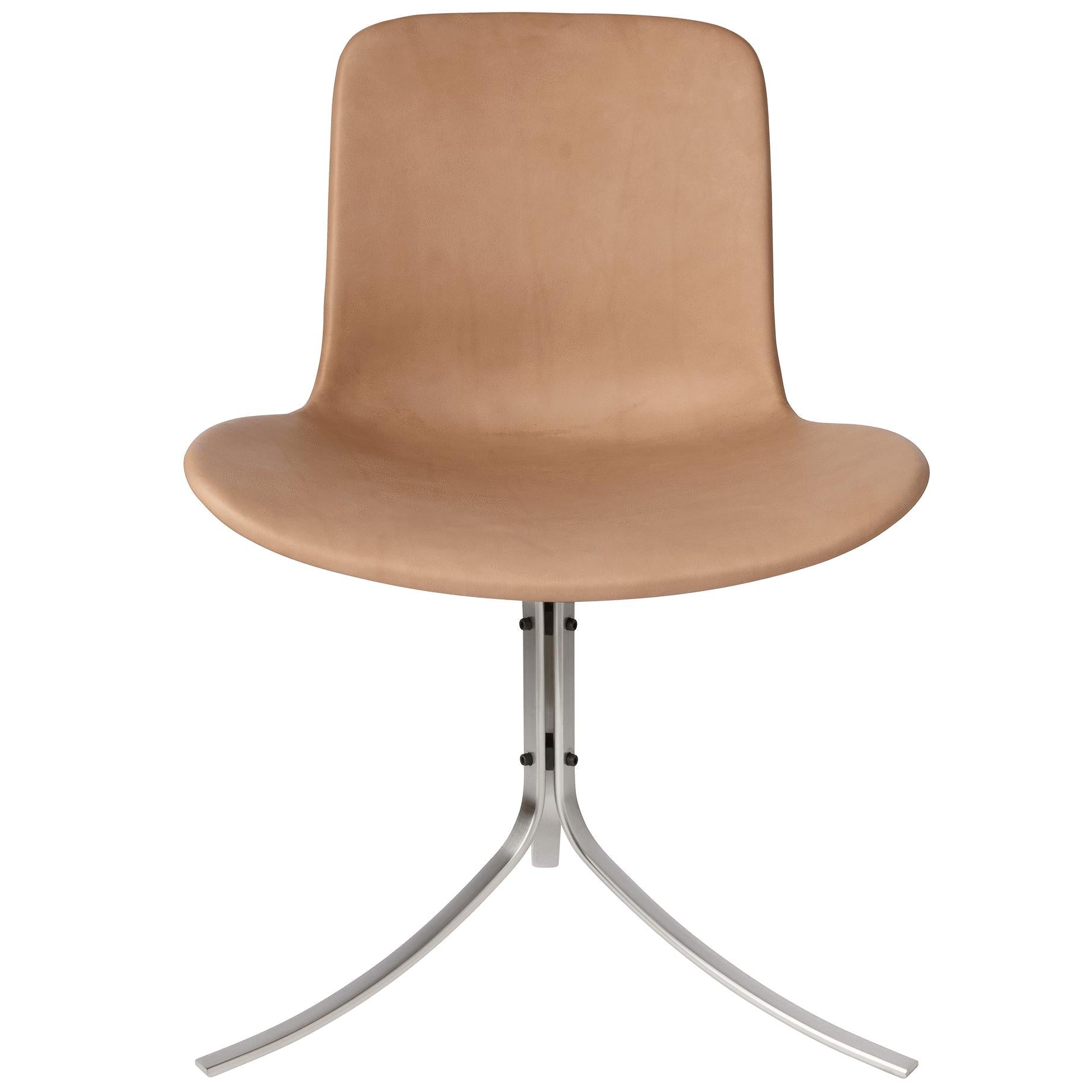 [product_category]-Fritz Hansen Pk9 Chair, Natural Leather-Fritz Hansen-PK9-nature-FRI-2