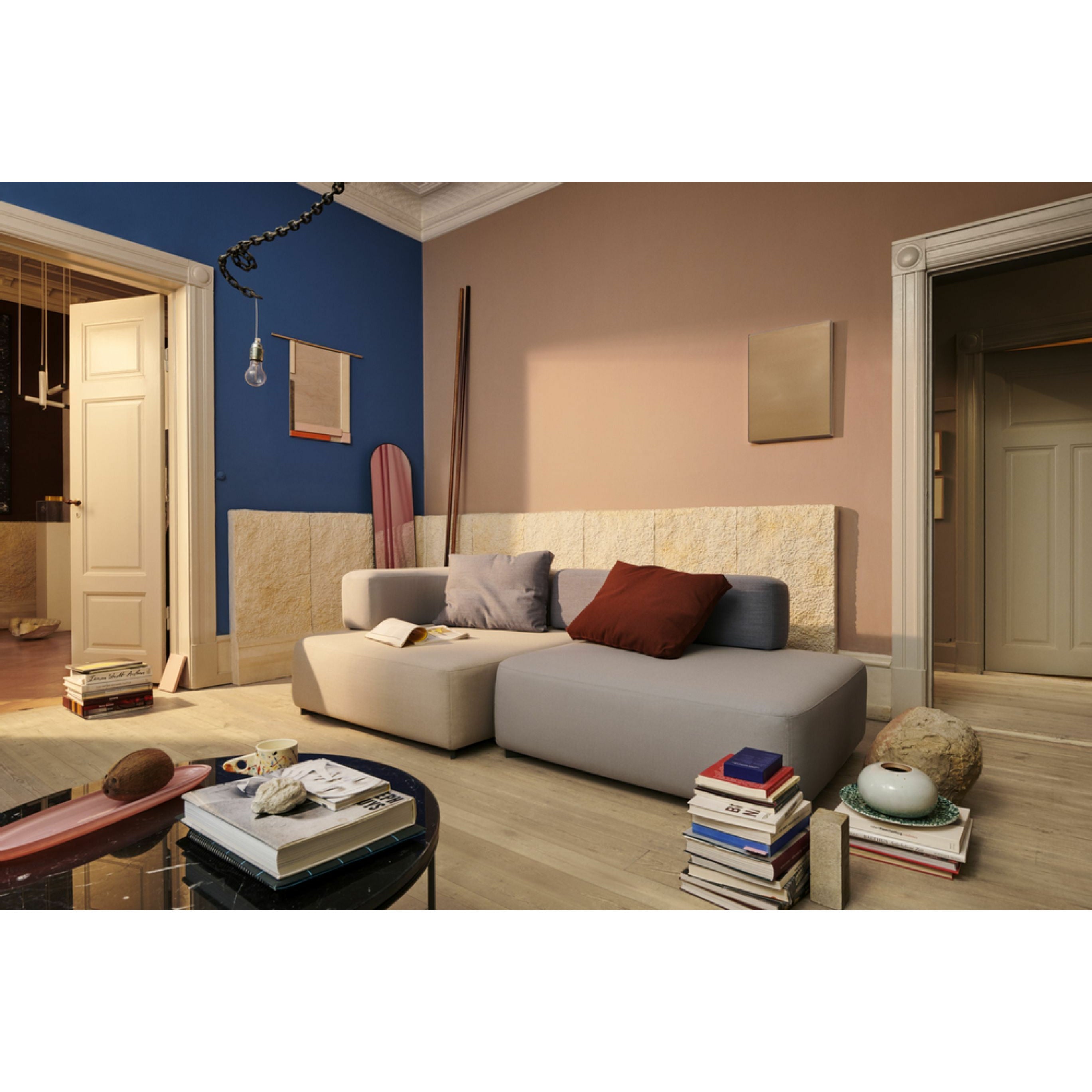 [product_category]-Fritz Hansen Pl240 4 Alphabet 2 Seater Sofa Hue, Fossil-Fritz Hansen-PL240-4-HUE-FOSSIL43-FRI-5