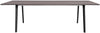 Fritz Hansen Pluralis™ Table Powdered Reported Aluminium, Mauve Brown Laminate