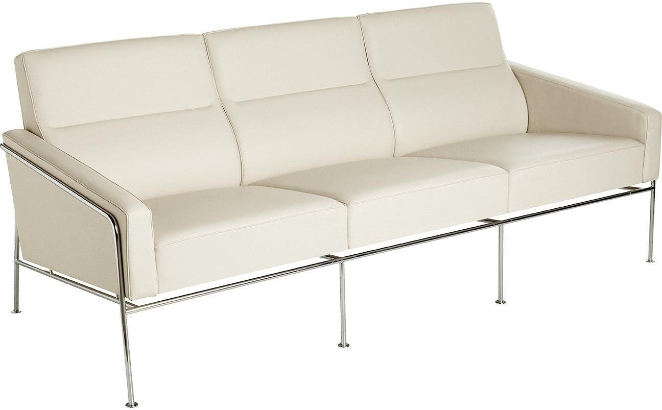[product_category]-Fritz Hansen Series 3300 Sofa 3 Persons, Leather White-Fritz Hansen-3303-white-FRI-1
