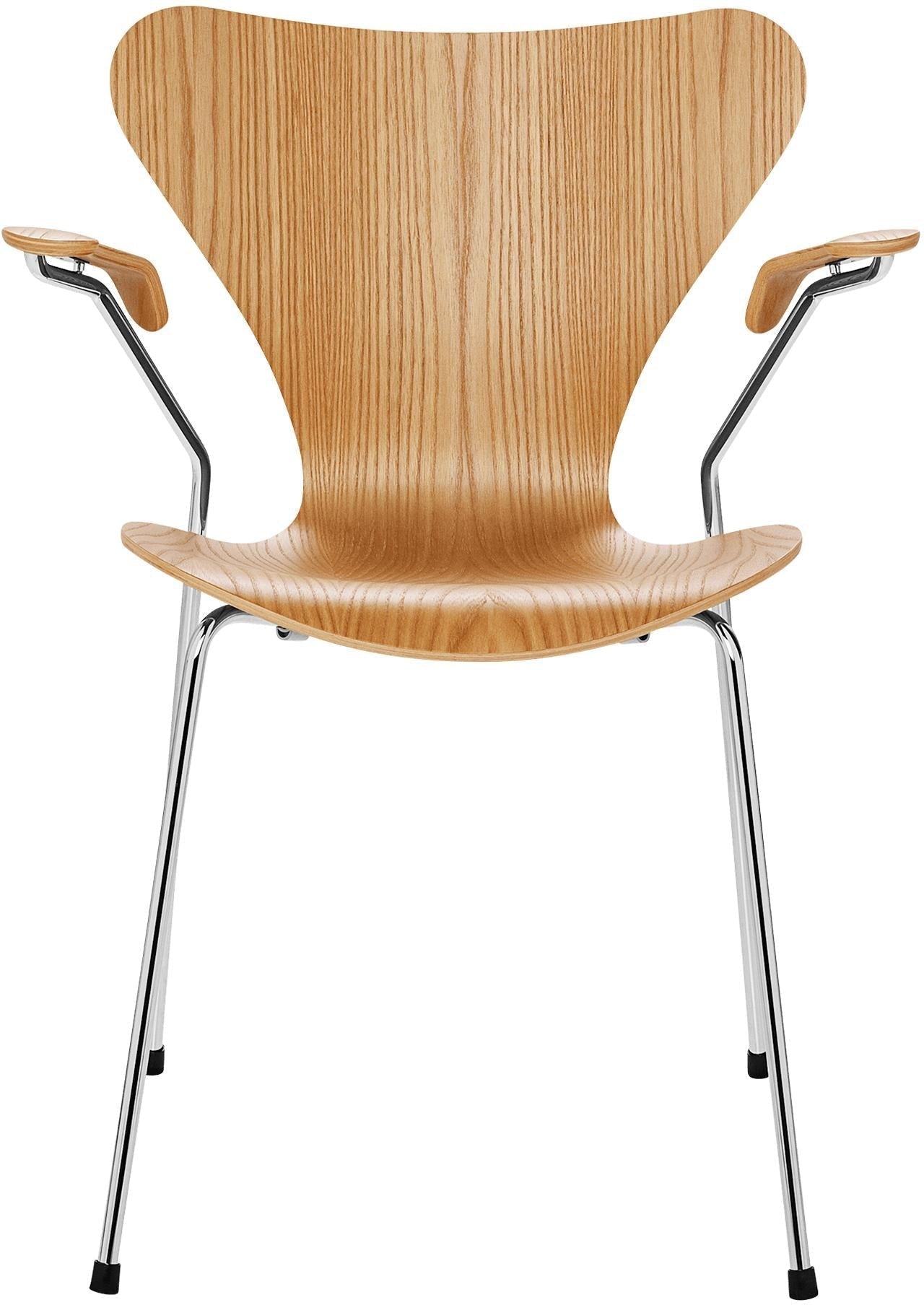 [product_category]-Fritz Hansen Series 7 Armchair Veneer, Elm-Fritz Hansen-3207-elm-FRI-1