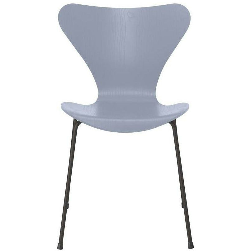 [product_category]-Fritz Hansen Series 7 Chair Dyed Ash Lavender Blue Bowl, Warm Graphite Base-Fritz Hansen-3107-FARVET-LAVENDER-WARM-FRI-1