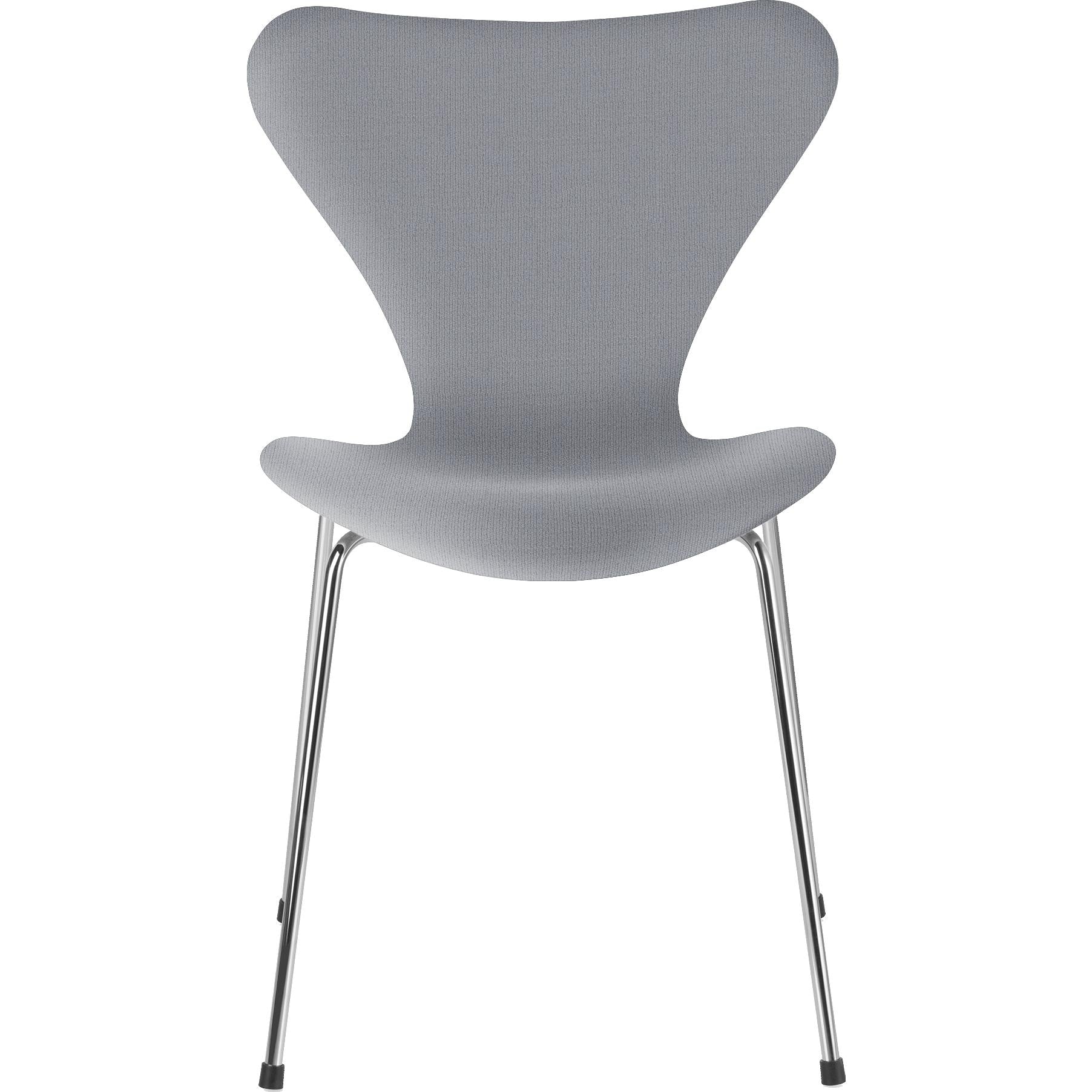[product_category]-Fritz Hansen Series 7 Chair Full Upholstery Fabric Christianshavn, Light Grey Uni-Fritz Hansen-3107-FulUph-Chris-1170-FRI-1
