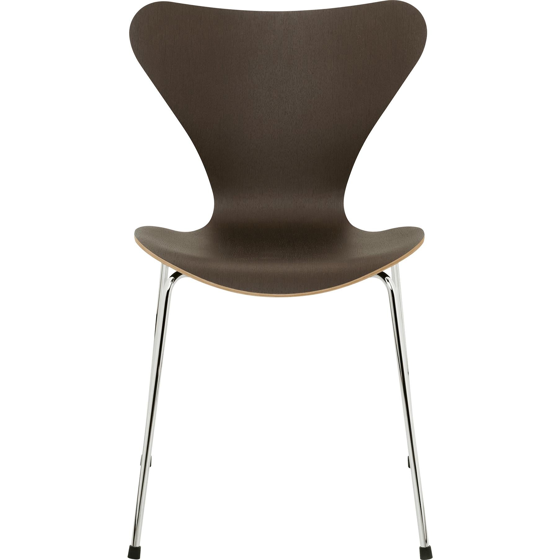 [product_category]-Fritz Hansen Series 7 Chair Veneer, Dark Stained Oak-Fritz Hansen-3107- darkstained oak-FRI-1