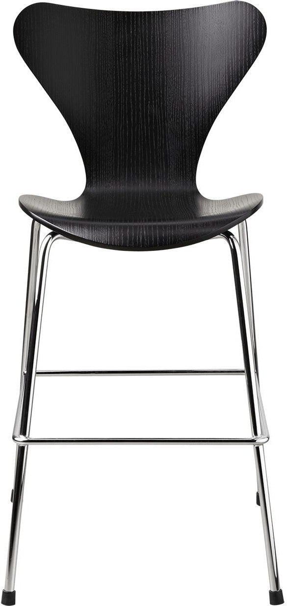[product_category]-Fritz Hansen Series 7 Children's Chair, Black-Fritz Hansen-5704890402368-840236-FRI-1