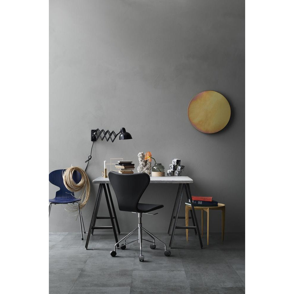 [product_category]-Fritz Hansen Series 7 Swivel Chair Fully Painted, Black-Fritz Hansen-3117-190-FRI-2
