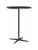 Fritz Hansen Super Circular Bar Table Ø75, černá/černá