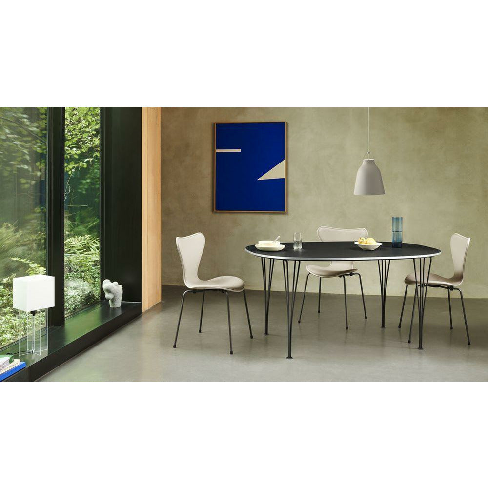 [product_category]-Fritz Hansen Super Ellipse Dining Table 100x150 Cm, Grey/Silver Grey-Fritz Hansen-B612-Grey-Silver-Grey-150x100x72-FRI-5