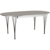 Fritz Hansen Superellipse™ Table 100 X170 Cm, Grey Laminate