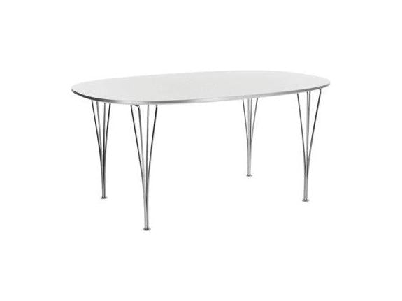 [product_category]-Fritz Hansen Super Ellipse Table 120x240 Cm-Fritz Hansen-B614-white-FRI-1