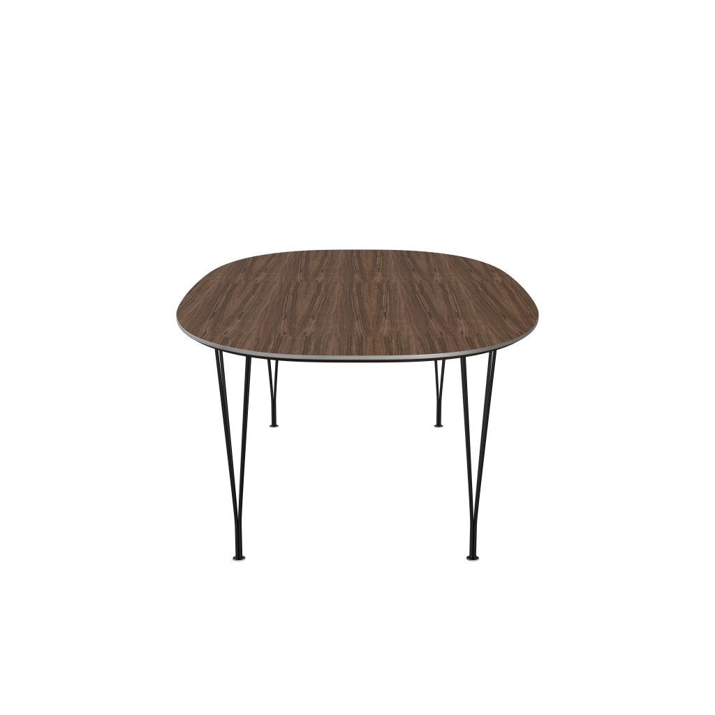 [product_category]-Fritz Hansen Superellipse Dining Table Black/Walnut Veneer, 240x120 Cm-Fritz Hansen-B614-WAL001-SPAL-DRBL-FRI-3