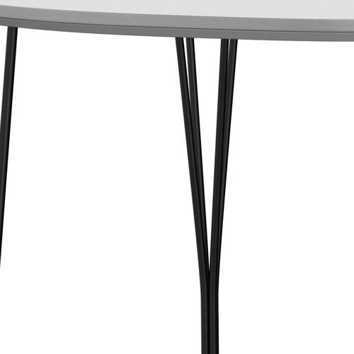 [product_category]-Fritz Hansen Superellipse Dining Table Black/White Fenix Laminates, 170x100 Cm-Fritz Hansen-B616-FXWHL-SPAL-DRBL-FRI-4