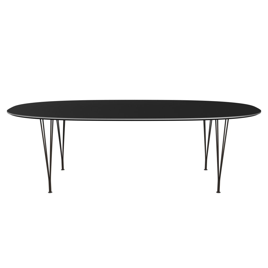 [product_category]-Fritz Hansen Superellipse Dining Table Brown Bronze/Black Fenix Laminates, 240x120 Cm-Fritz Hansen-B614-FXBLL-SPAL-DBPC-FRI-1