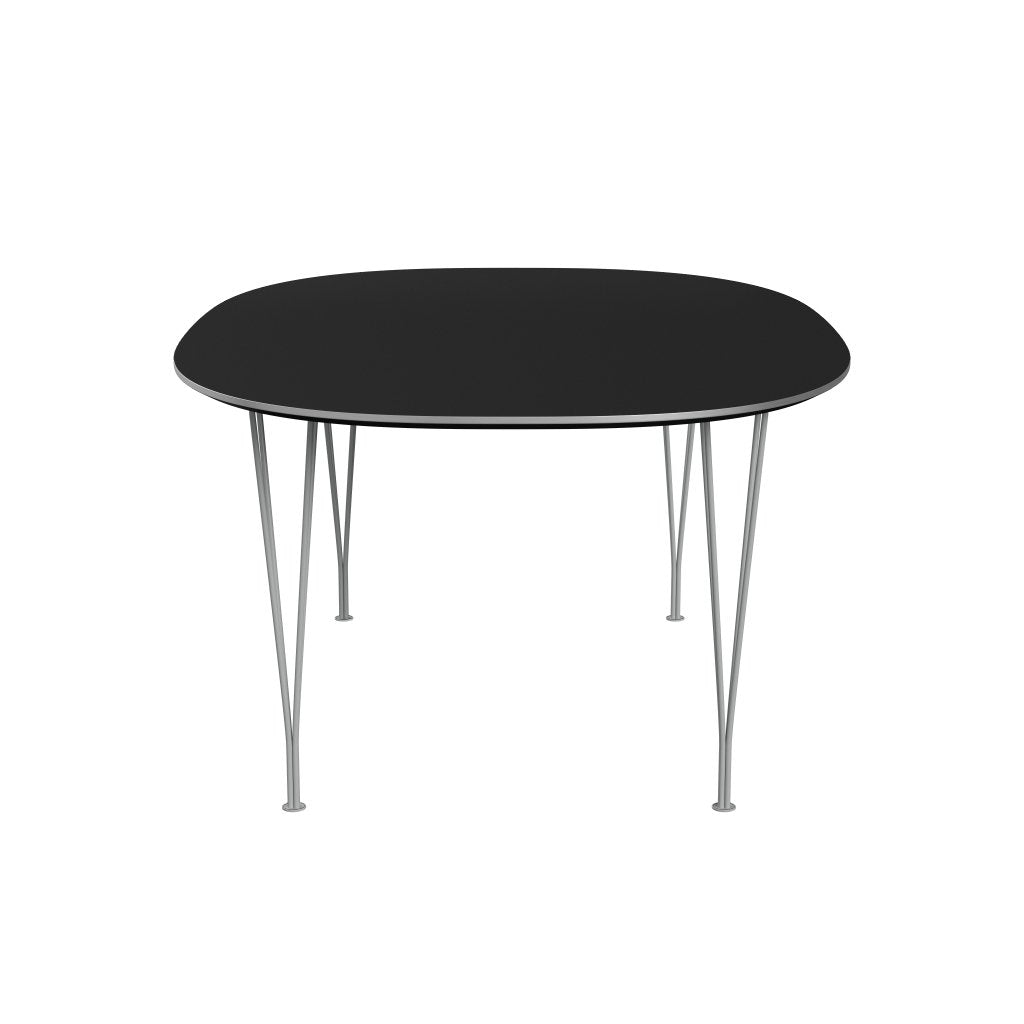 [product_category]-Fritz Hansen Superellipse Dining Table Nine Grey/Black Fenix Laminate, 180x120 Cm-Fritz Hansen-B613-FXBLL-SPAL-DRNIGR-FRI-3