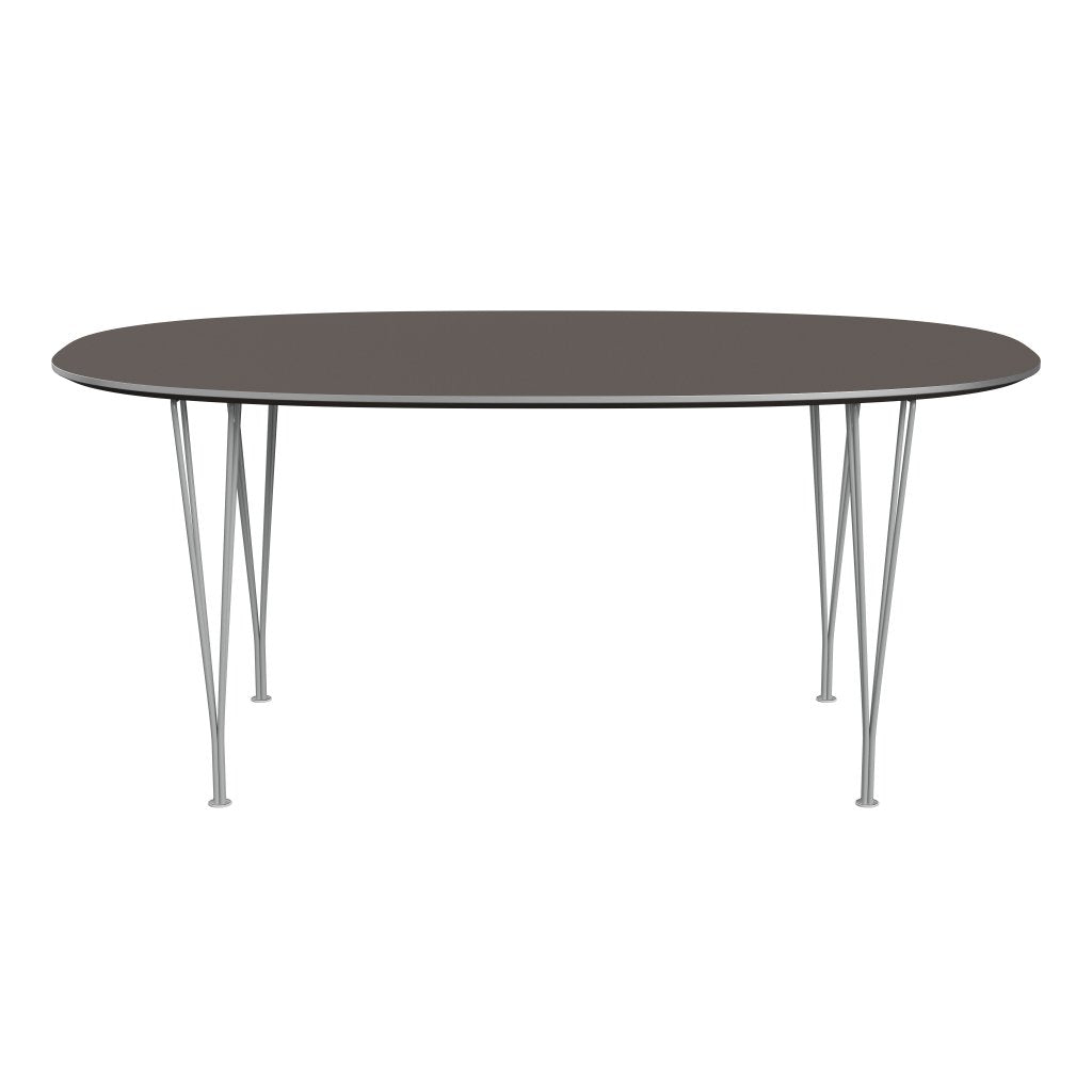 [product_category]-Fritz Hansen Superellipse Dining Table Nine Grey/Grey Fenix Laminates, 170x100 Cm-Fritz Hansen-B616-FXGRL-SPAL-DRNIGR-FRI-1