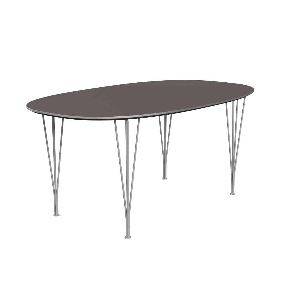 [product_category]-Fritz Hansen Superellipse Dining Table Nine Grey/Grey Fenix Laminates, 170x100 Cm-Fritz Hansen-B616-FXGRL-SPAL-DRNIGR-FRI-2