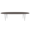 Jezdíl Fritz Hansen Superellipse Silvergrey/Gray Fenix ​​Lamináty, 300x130 cm
