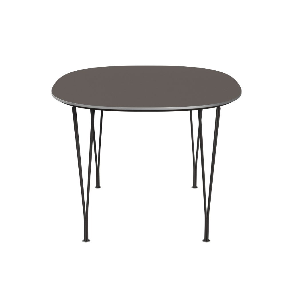 [product_category]-Fritz Hansen Superellipse Dining Table Warm Graphite/Grey Fenix Laminates, 150x100 Cm-Fritz Hansen-B612-FXGRL-SPAL-WARGRA-FRI-3