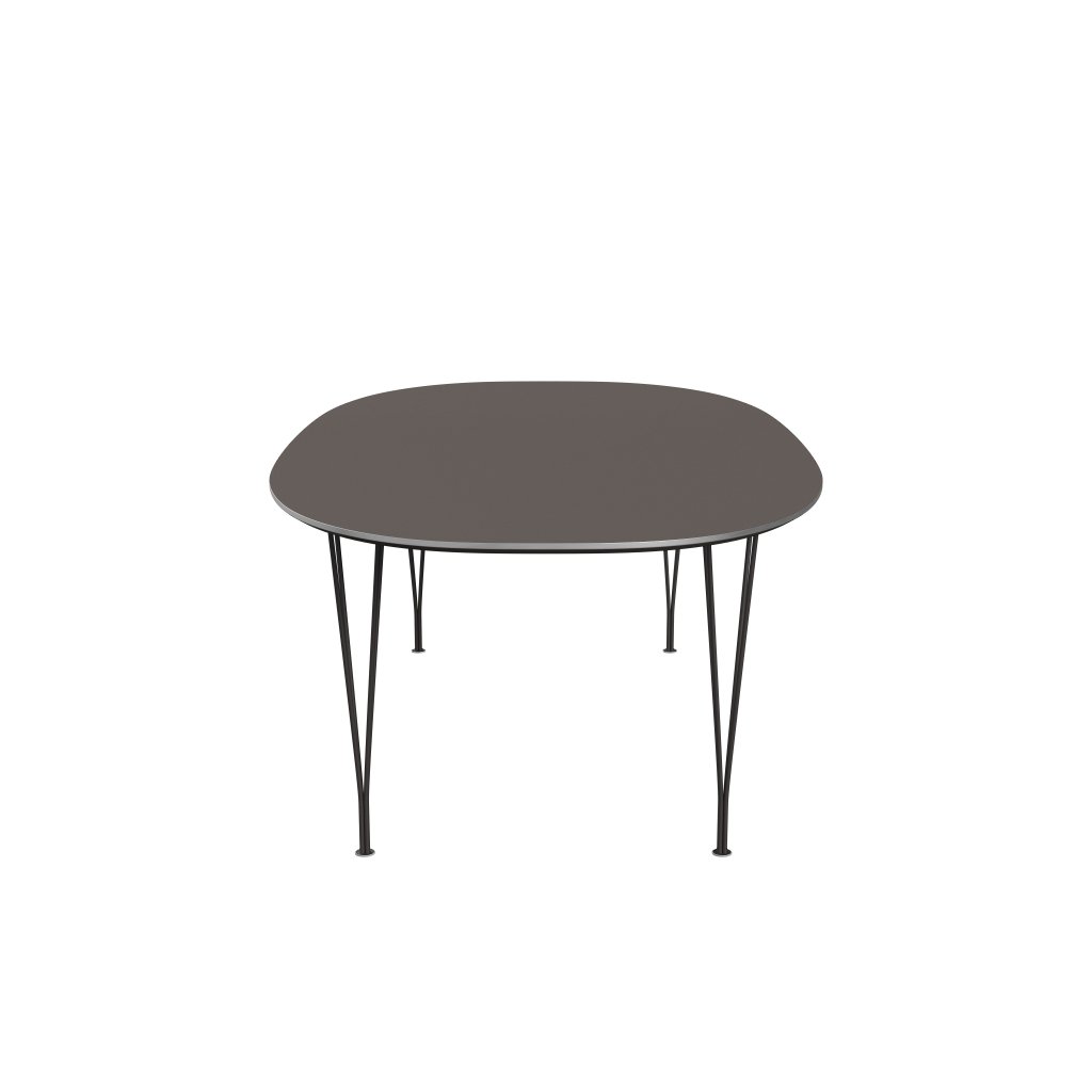 [product_category]-Fritz Hansen Superellipse Dining Table Warm Graphite/Grey Fenix Laminates, 240x120 Cm-Fritz Hansen-B614-FXGRL-SPAL-WARGRA-FRI-3