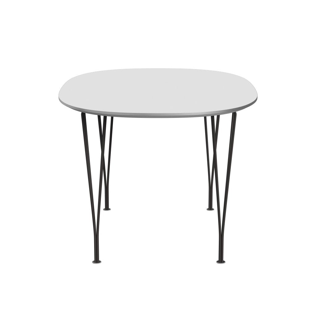 [product_category]-Fritz Hansen Superellipse Dining Table Warm Graphite/White Fenix Laminates, 135x90 Cm-Fritz Hansen-B611-FXWHL-SPAL-WARGRA-FRI-3