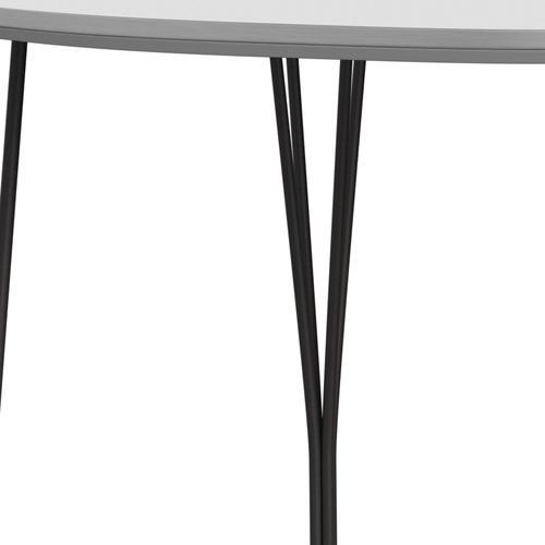 [product_category]-Fritz Hansen Superellipse Dining Table Warm Graphite/White Fenix Laminates, 170x100 Cm-Fritz Hansen-B616-FXWHL-SPAL-WARGRA-FRI-4