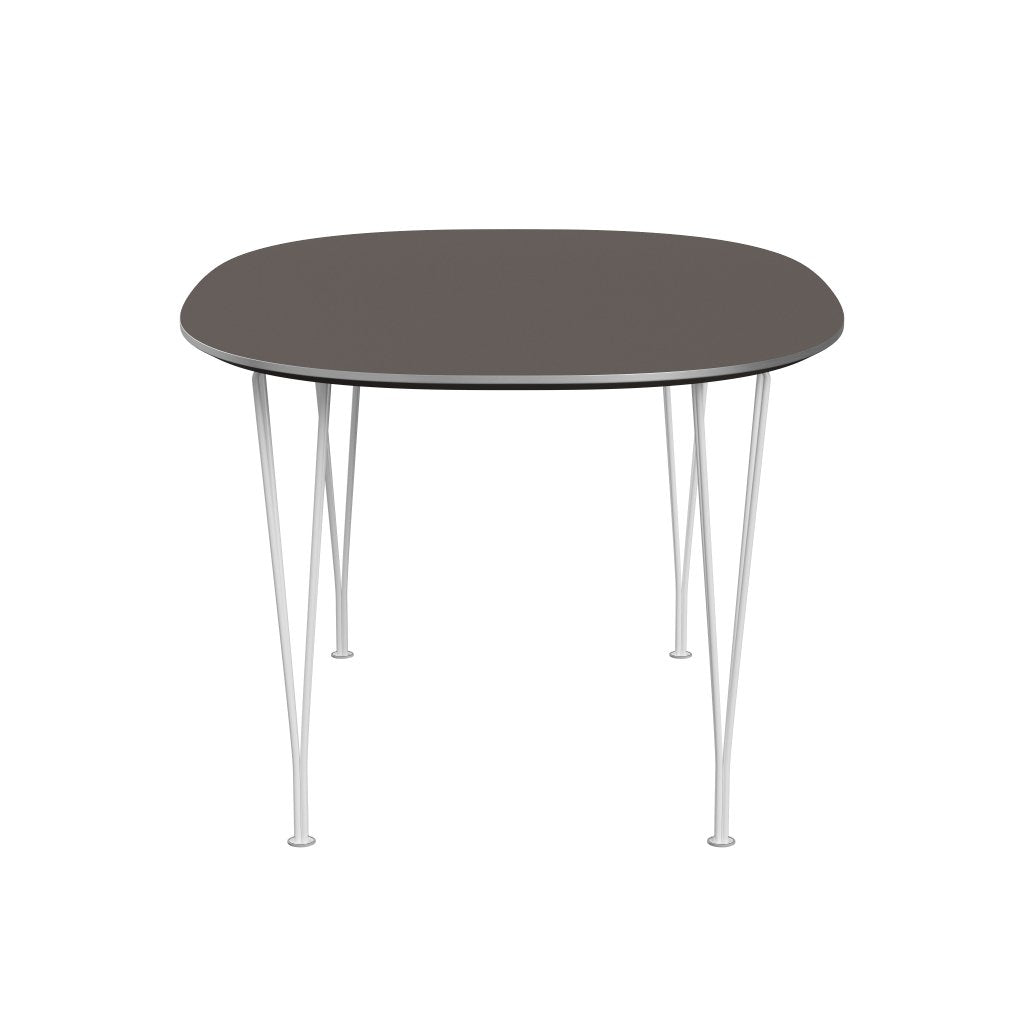[product_category]-Fritz Hansen Superellipse Dining Table White/Grey Fenix Laminates, 150x100 Cm-Fritz Hansen-B612-FXGRL-SPAL-DRWH-FRI-3