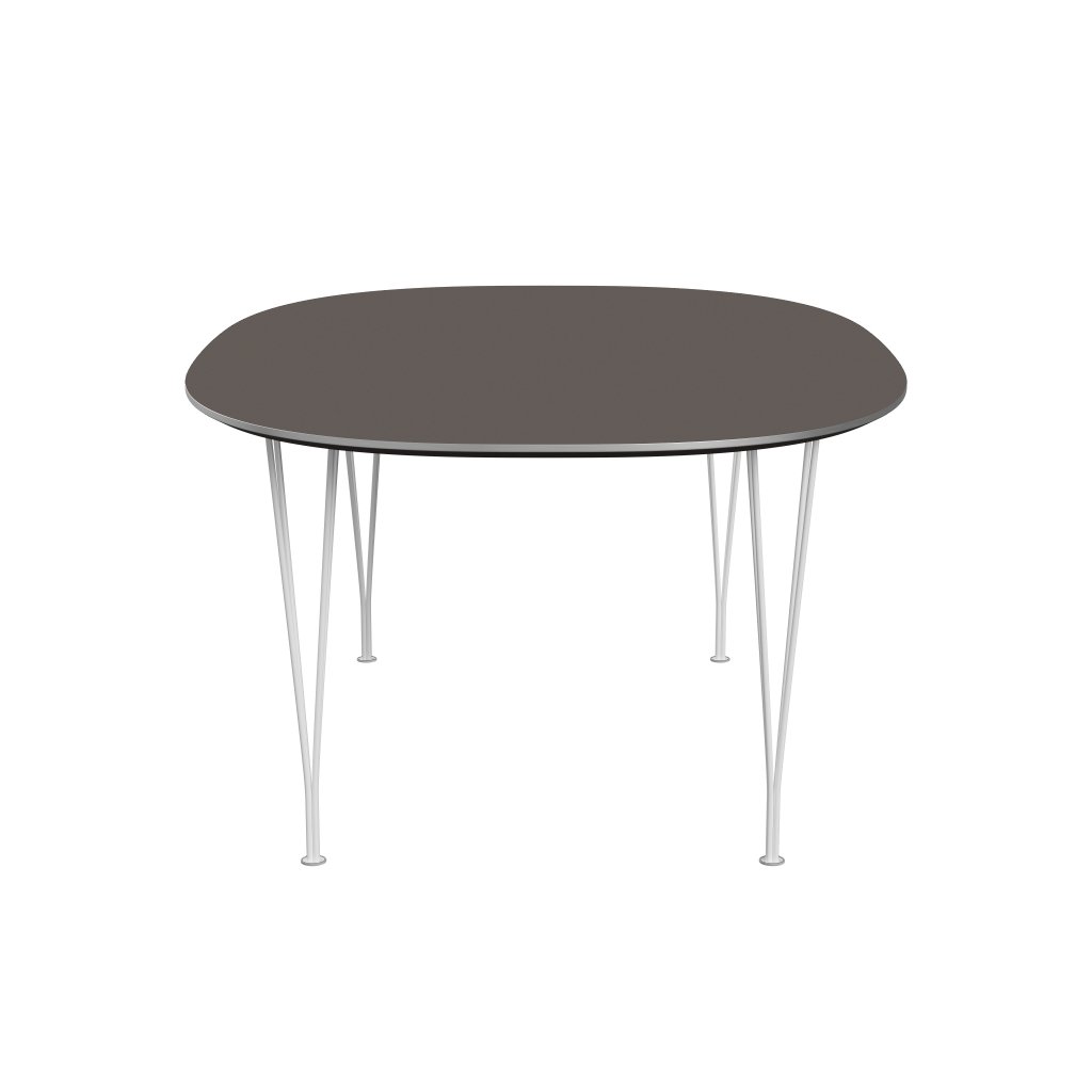 [product_category]-Fritz Hansen Superellipse Dining Table White/Grey Fenix Laminates, 180x120 Cm-Fritz Hansen-B613-FXGRL-SPAL-DRWH-FRI-3