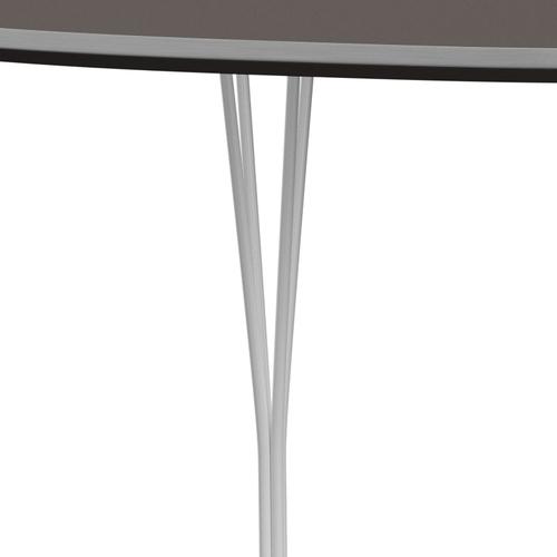 [product_category]-Fritz Hansen Superellipse Dining Table White/Grey Fenix Laminates, 180x120 Cm-Fritz Hansen-B613-FXGRL-SPAL-DRWH-FRI-4