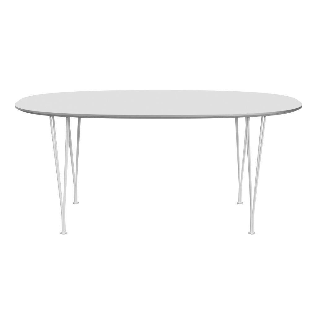 [product_category]-Fritz Hansen Superellipse Dining Table White/White Fenix Laminates, 170x100 Cm-Fritz Hansen-B616-FXWHL-SPAL-DRWH-FRI-1