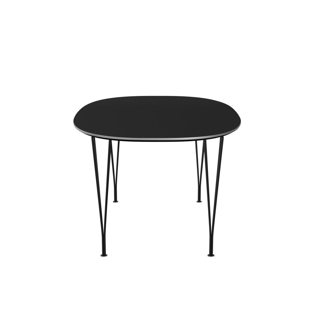 [product_category]-Fritz Hansen Superellipse Extendable Table Black/Black Fenix Laminates, 270x100 Cm-Fritz Hansen-B620-FXBLL-SPAL-DRBL-FRI-3