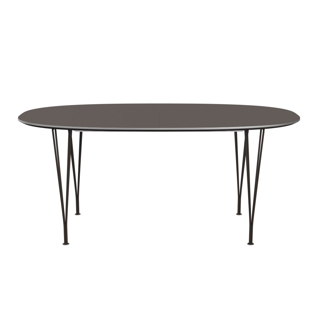 [product_category]-Fritz Hansen Superellipse Extendable Table Brown Bronze/Grey Fenix Laminates, 270x100 Cm-Fritz Hansen-B620-FXGRL-SPAL-DBPC-FRI-1
